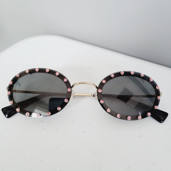 Valentino Accessories - VALENTINO Oval Sunglasses